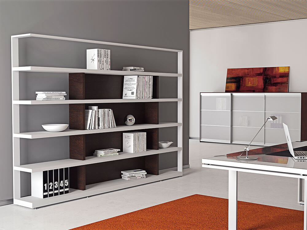 Romilda 6 – Bookcase With Optional Tv Hutchstand Main Image