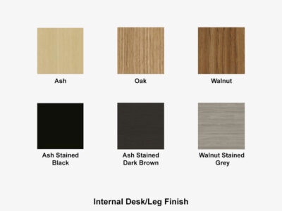 Ag Internal Desk Leg Veneer Finish