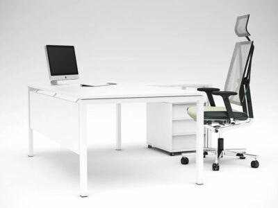 Alessio Executive Desk With Optional Return And And Modesty Panel 3