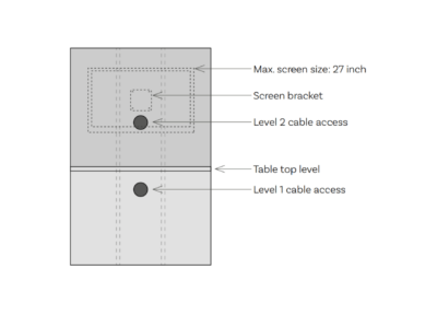 Balta – Private Work Pod With Table