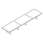 Large Rectangular Shape Table (14 Persons)