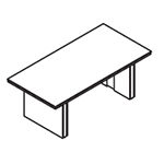 Small Rectangular Shape Table (6 and 8 Persons)