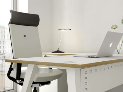 Eash Executive Desk With Optional Return And Pedestal Unit 01