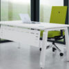 Eashta Executive Desk With Optional Pedestal And Modesty Panel 04
