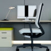 Eashta Executive Desk With Optional Pedestal And Modesty Panel 05