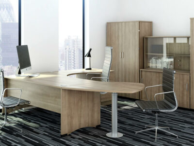 Edan 1 Executive Desk With Optional Return Unit And Meeting Table 04 Img