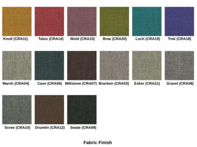 Fabric Finish (mo Craggan Flax)