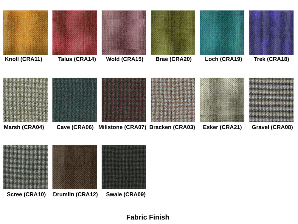 Fabric Finish (mo Craggan Flax)