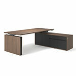 Desk with Credenza Unit