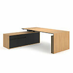 Desk with Credenza Unit