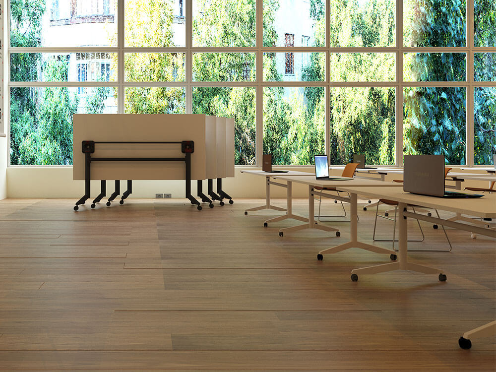 Lanny Folding Rectangular Meeting Table 1