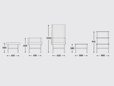 Maalay – Armchair With Optional High Screen And Backrest 08