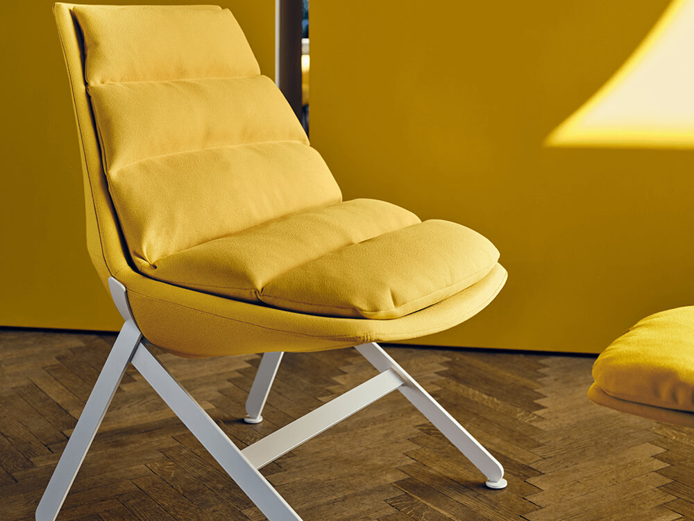 Maanav Armchair With Draped Cushion 7