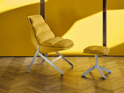 Maanav Armchair With Draped Cushion Featured Image