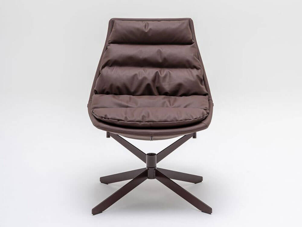 Maanav – Armchair With Draped Cushion 03