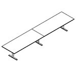 Medium Rectangular Shape Table (10 and 12 Persons)