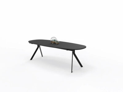 Oakley 4 Y Leg Oval Shaped Meeting Room Table 01