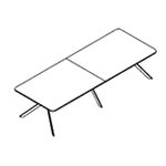 Medium Rectangular Shape Table (10 and 12 Persons)