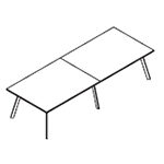 Large Rectangular Shape Table (14 Persons)