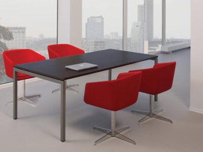 Alessio 4 Straight Meeting Room Desk Main Image