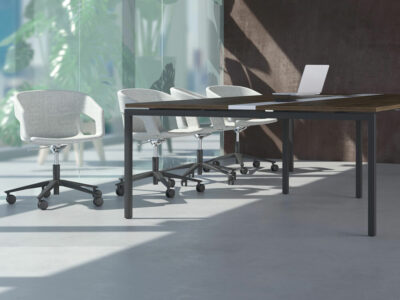 Alessio 5 Large Straight Meeting Room Desk 6