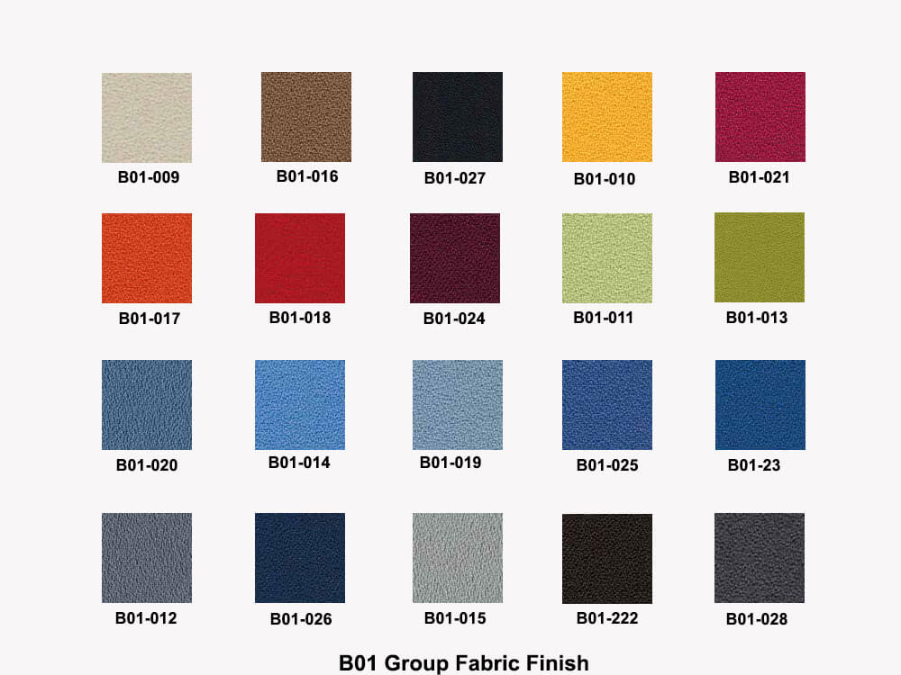 B01 Group Fabric Finish