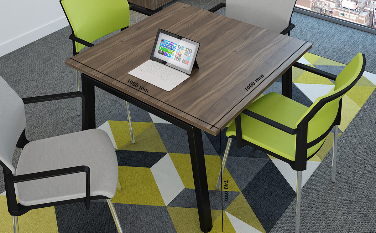 Eilif 1 – Square & Rectangular Meeting Room Table