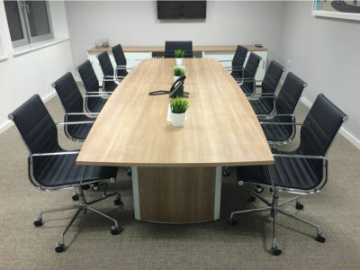 Ekan Barrel Shaped Meeting Room Table 02 Img