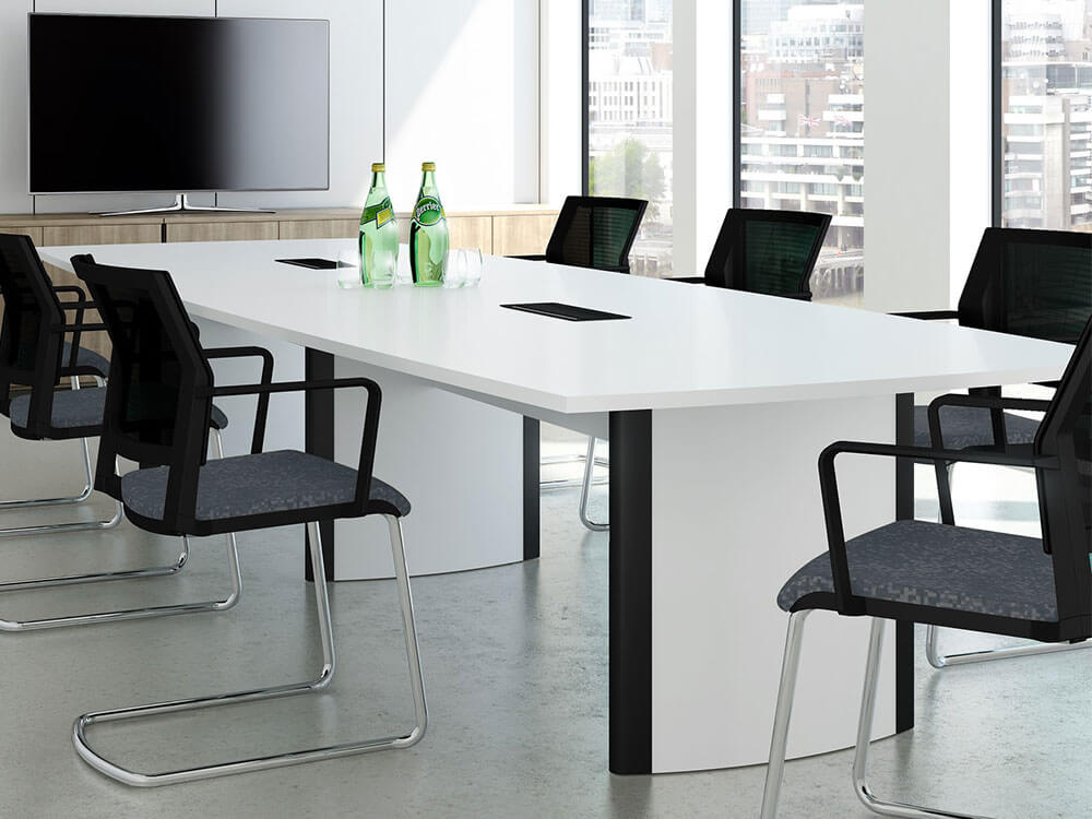 Ekan Barrel Shaped Meeting Room Table 06 Img