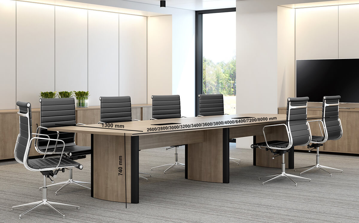 Ekan – Barrel Shaped Meeting Room Table