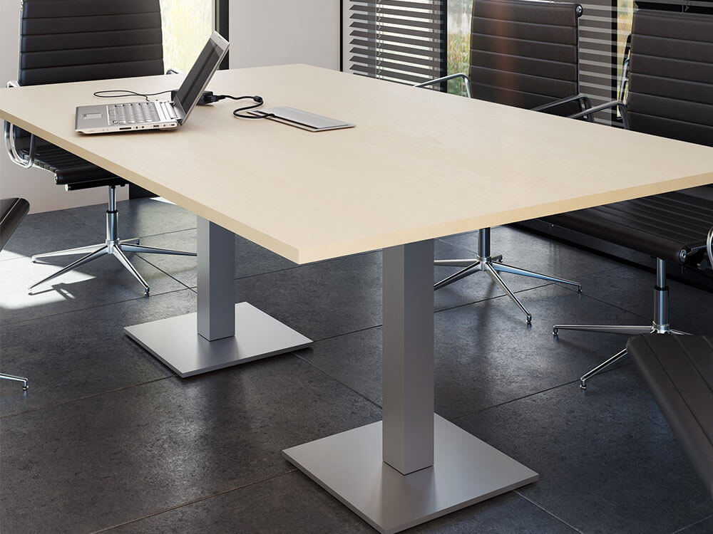 Ekani 1 Rectangular Meeting Room Table Main Img