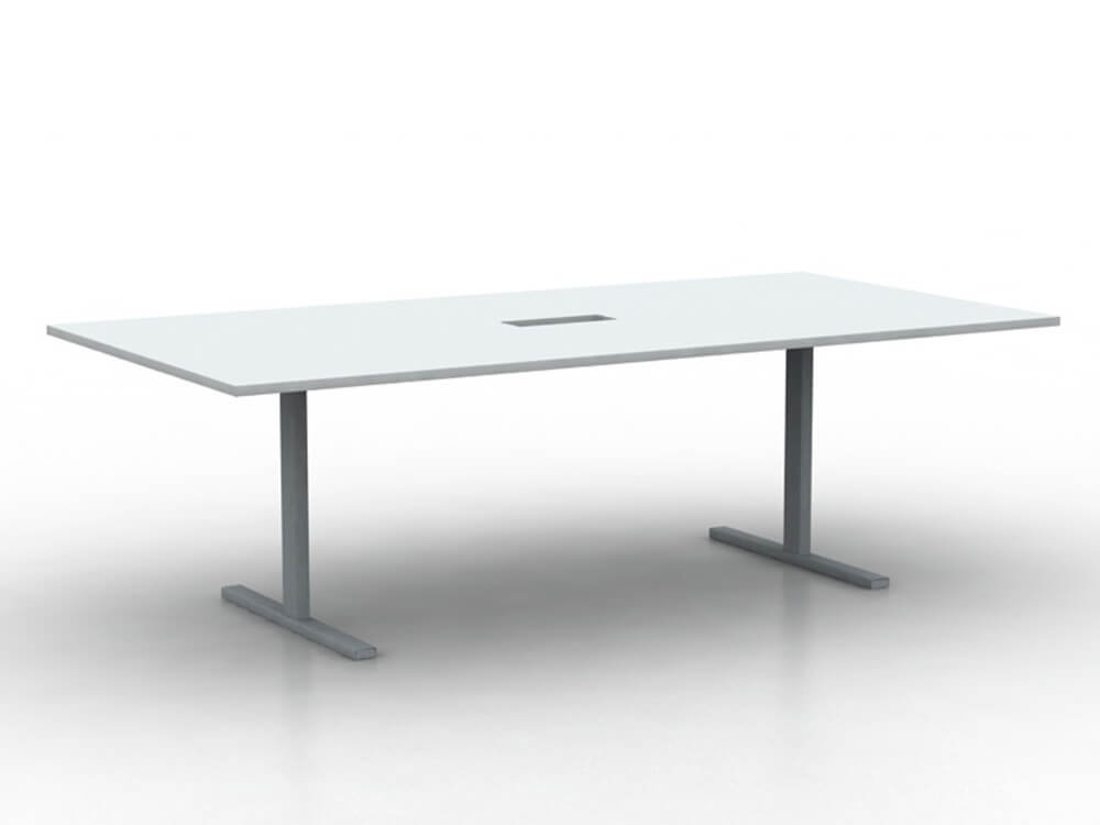 Fable 1 Meeting Table With T Shaped Legs 4