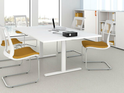 Fable 1 Meeting Table With T Shaped Legs