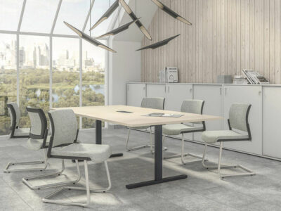 Fable 1 Meeting Table With T Shaped Legs Featured Image