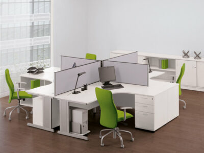 Falan 2 Corner Desks Cluster For 2 And 4 Persons Main Image 1