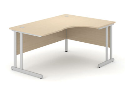 Falan Corner Desk With Return And Modesty Panel 2