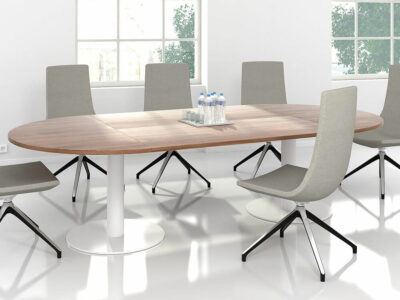 Faraday Meeting Table With Round Ends 2