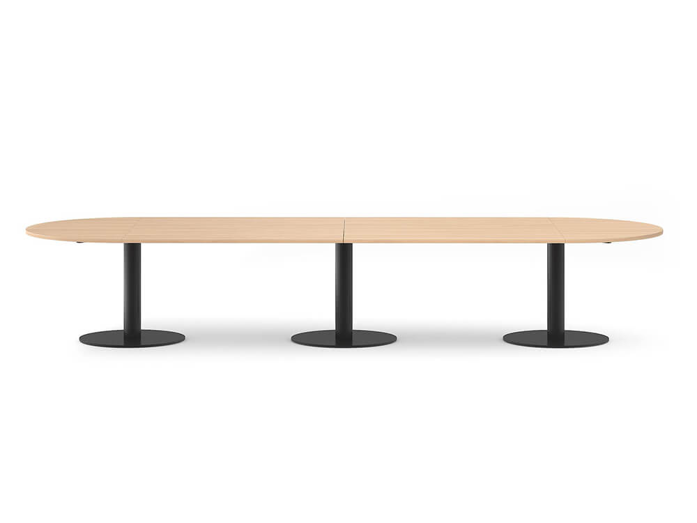 Faraday Meeting Table With Round Ends 3