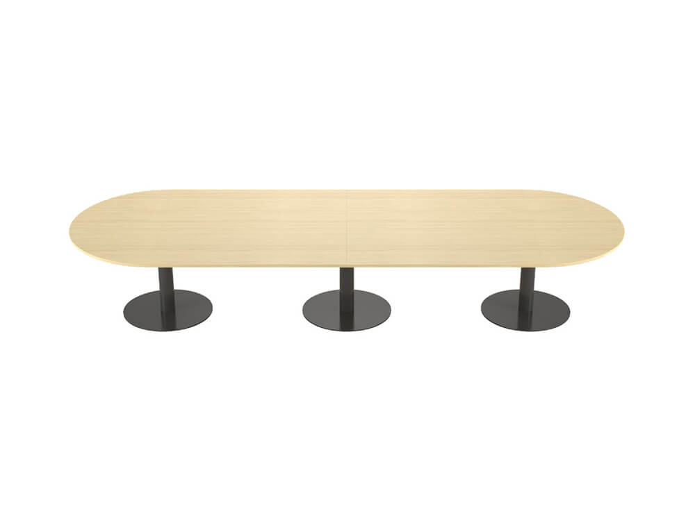 Faraday Meeting Table With Round Ends 4