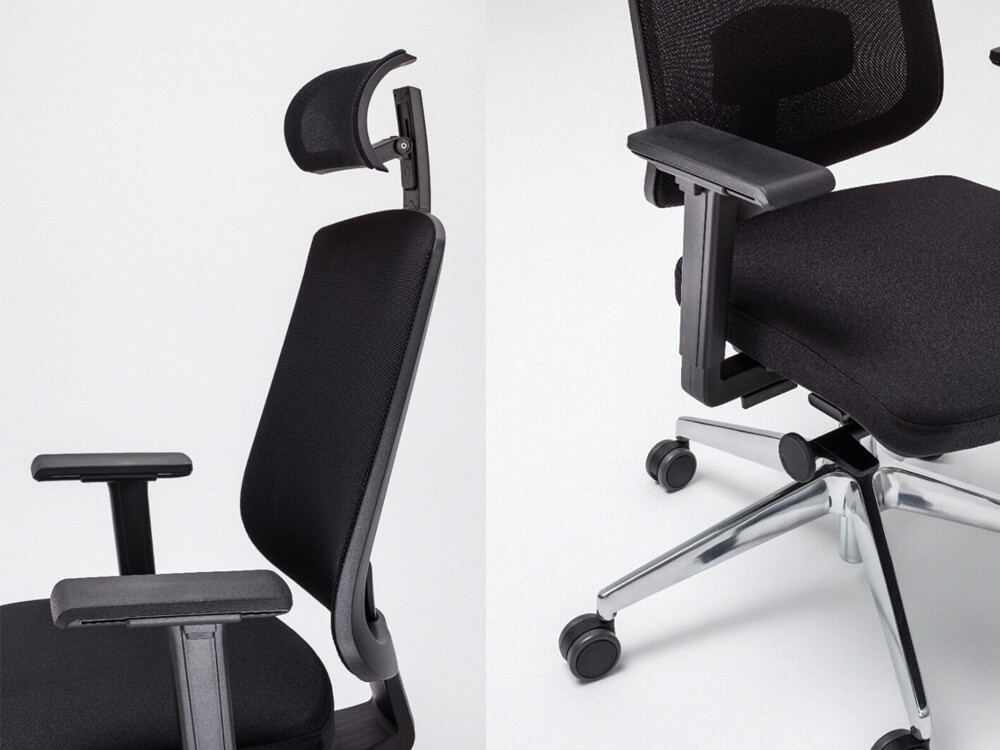 Fargo Operational Chair With Optional Headrest 4