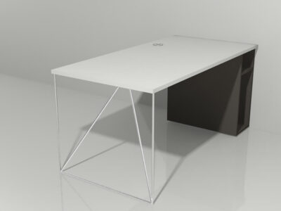 Fendi 1 Operational Desk With Metal Frame 1