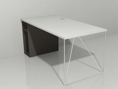 Fendi 1 Operational Desk With Metal Frame 2