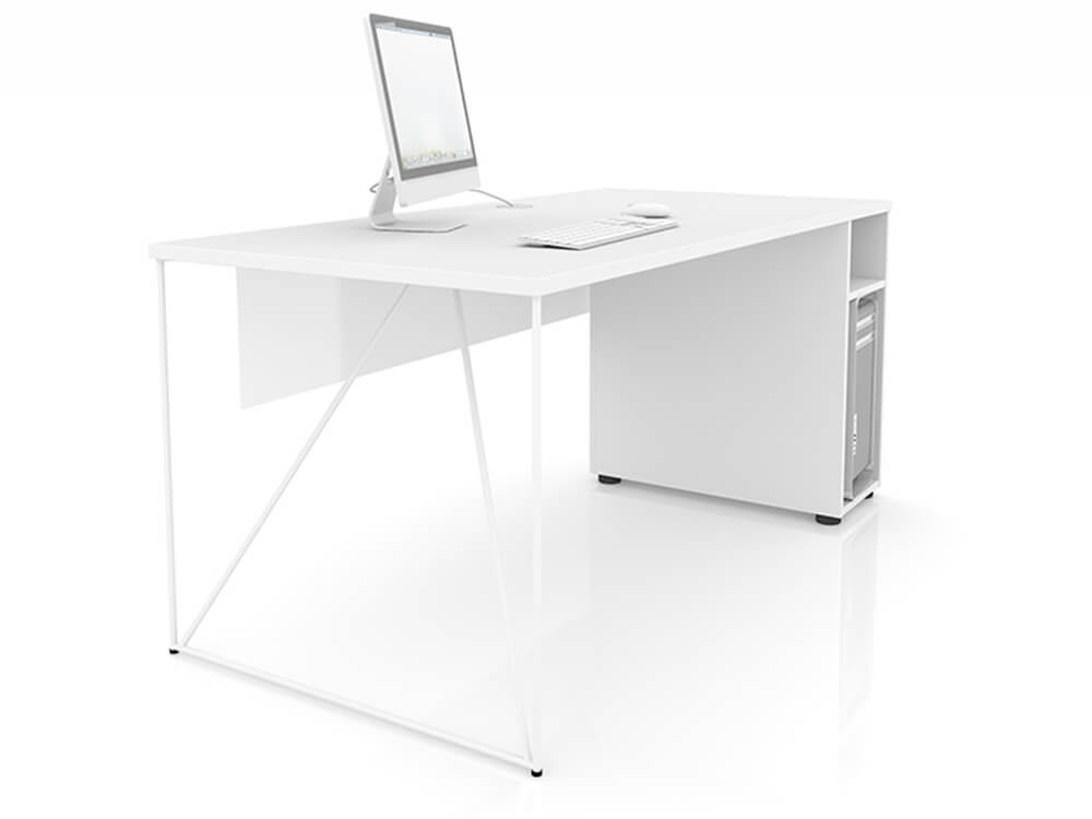 Fendi 1 Operational Desk With Metal Frame 3