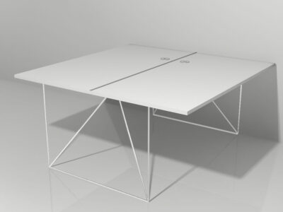 Fendi 1 Operational Desk With Metal Frame 5