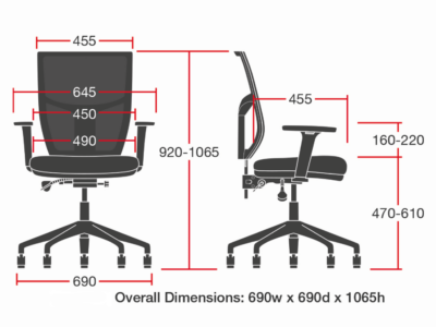 Oria – Operator & Meeting Chair With Optional Arms Img 4