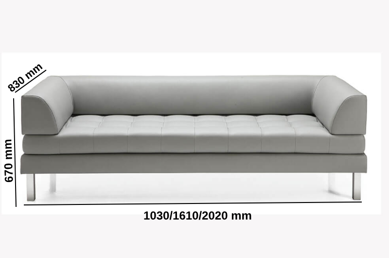 Sahl – One Two And Three Seater Upholstery Sofa Size Img