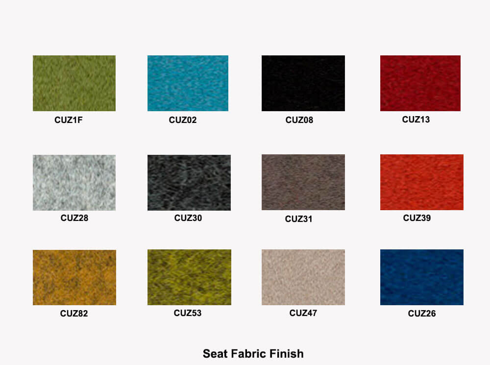 Seat Fabric Finish