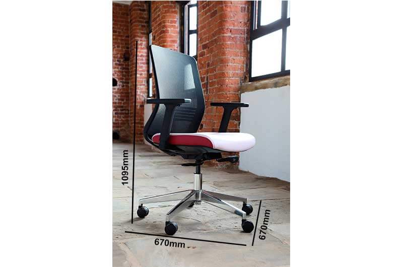 Vaarin Task Seating Chair Size Img