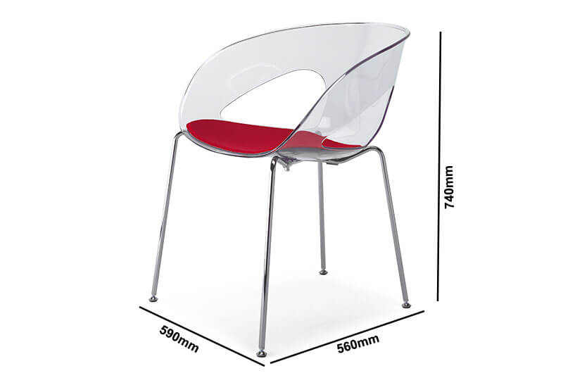 Naia Multi Propose Stackable Chair Size Img