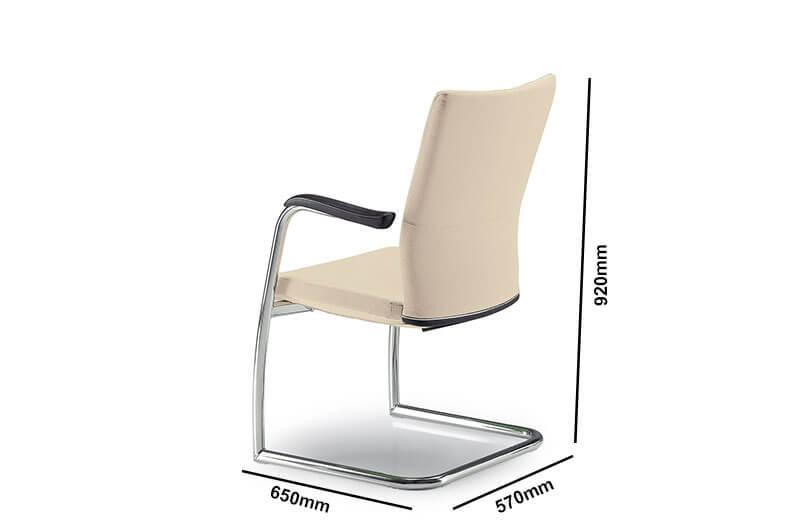 Trista Executive Chair With Optional Arms Size Img